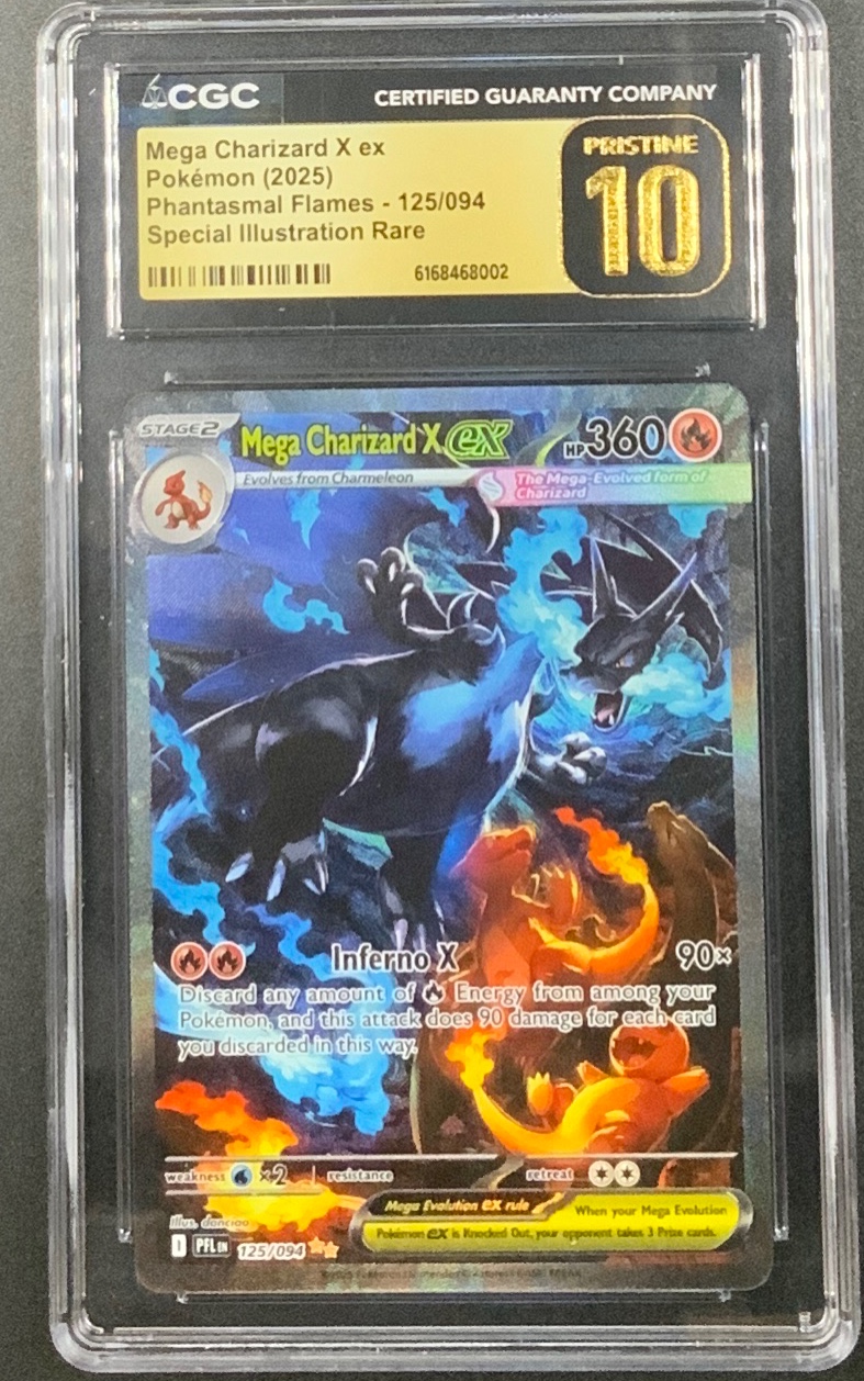 2025 Pokémon ME02: Phantasmal Flames Mega Charizard X ex SIR