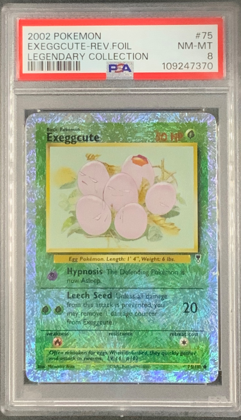 2002 Pokémon Legendary Collection Exeggcute